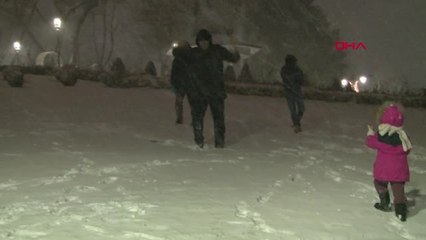 İstanbul-İstanbul Beyaza Büründü