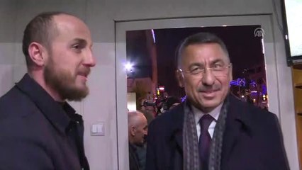 Fuat Oktay, Taksicileri Ziyaret Etti