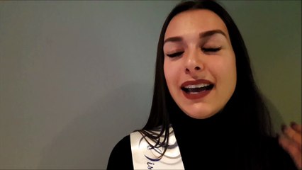 Casting de Miss Alsace 2019 - Interview de Léa Reboul