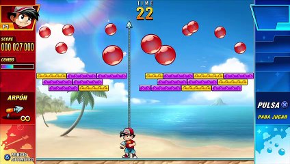 Pang Adventures PS4, Gameplay Español 1, Las playas de Bora Bora