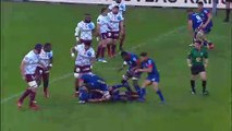 TOP 14 - Essai Alaska TAUFA (FCG) - Bordeaux-Bègles - Grenoble - J17 - Saison 2018/2019