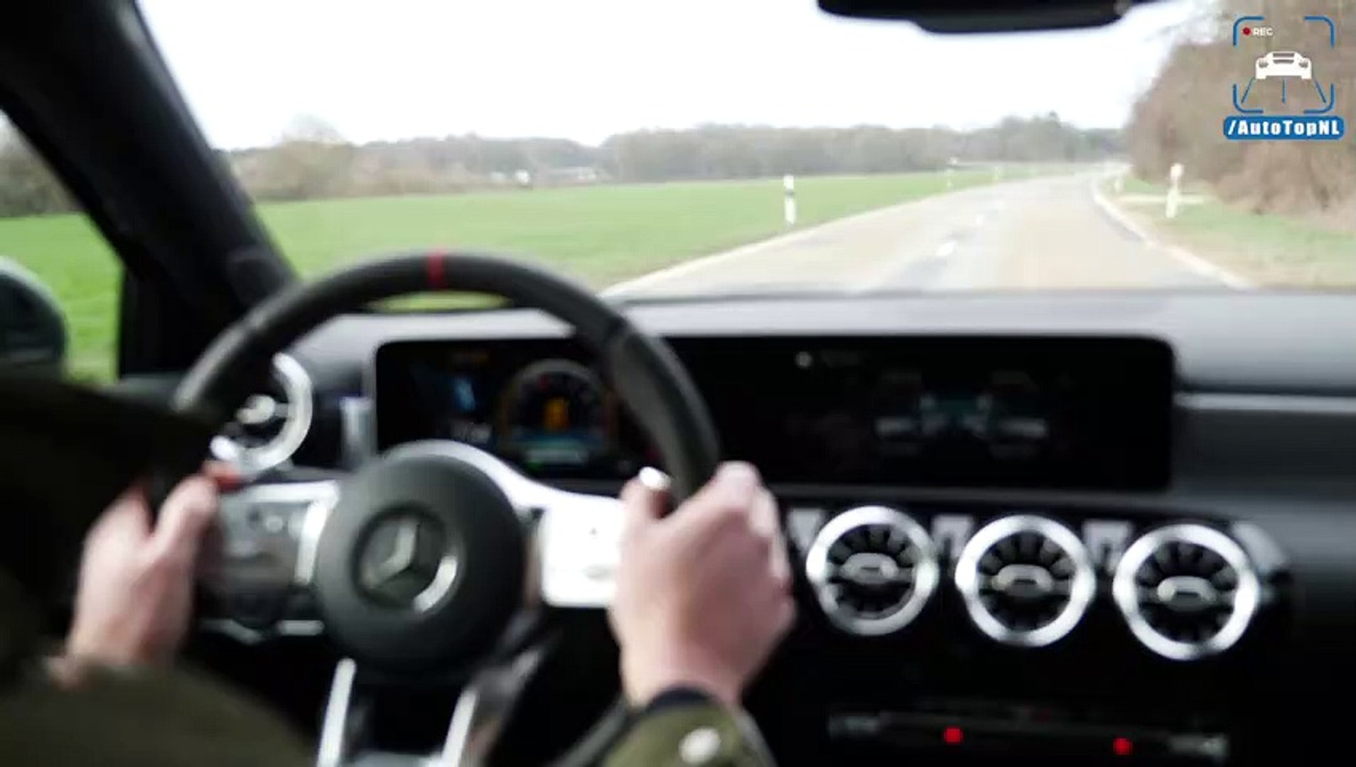 MERCEDES-AMG A35 4Matic Exhaust SOUND REVS & ONBOARD by AutoTopNL