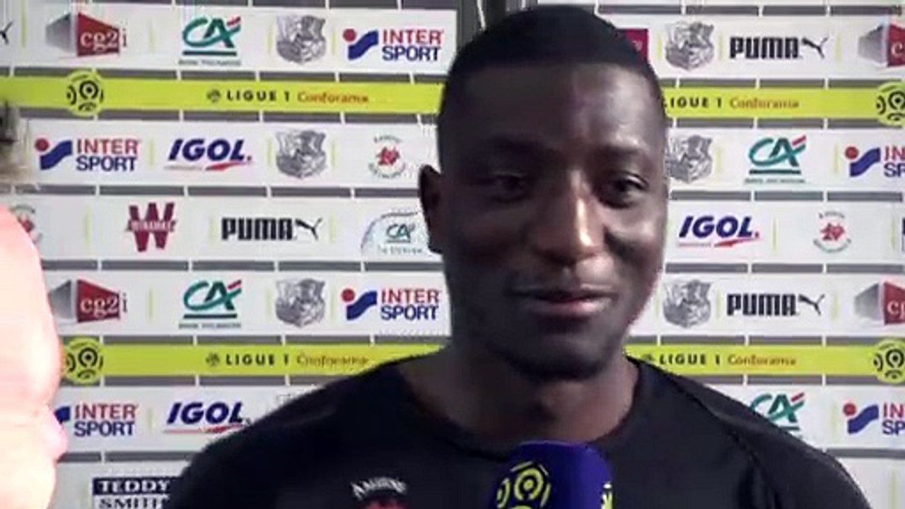 Après le match Amiens SC - OGC Nice, Serhou Guirassy