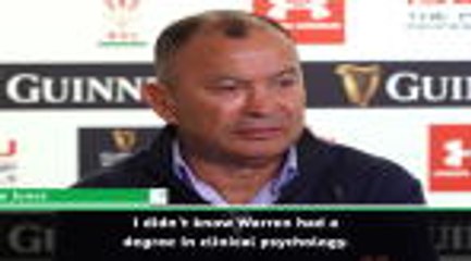 I didn't know Gatland was a psychologist - Jones