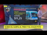 Sube el tren, el subte y el coletctivo