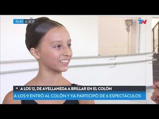 Tiene 12 años, pasó de Avellaneda a brillar en el Colón