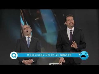 A estos jóvenes los atoraron en el transporte público | Qué Importa