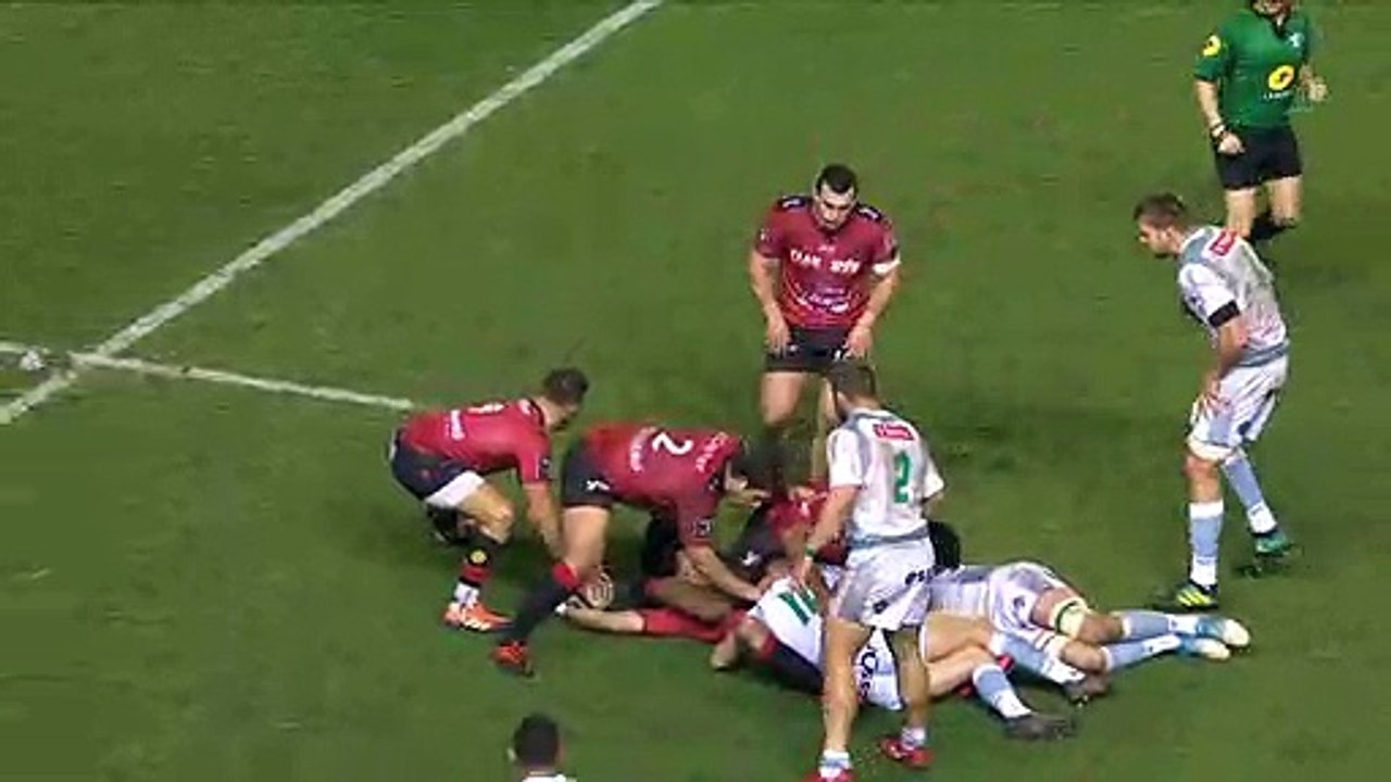 TOP 14 - Essai Daniel IKPEFAN (RCT) - Toulon - Pau - J17 - Saison 2018/2019