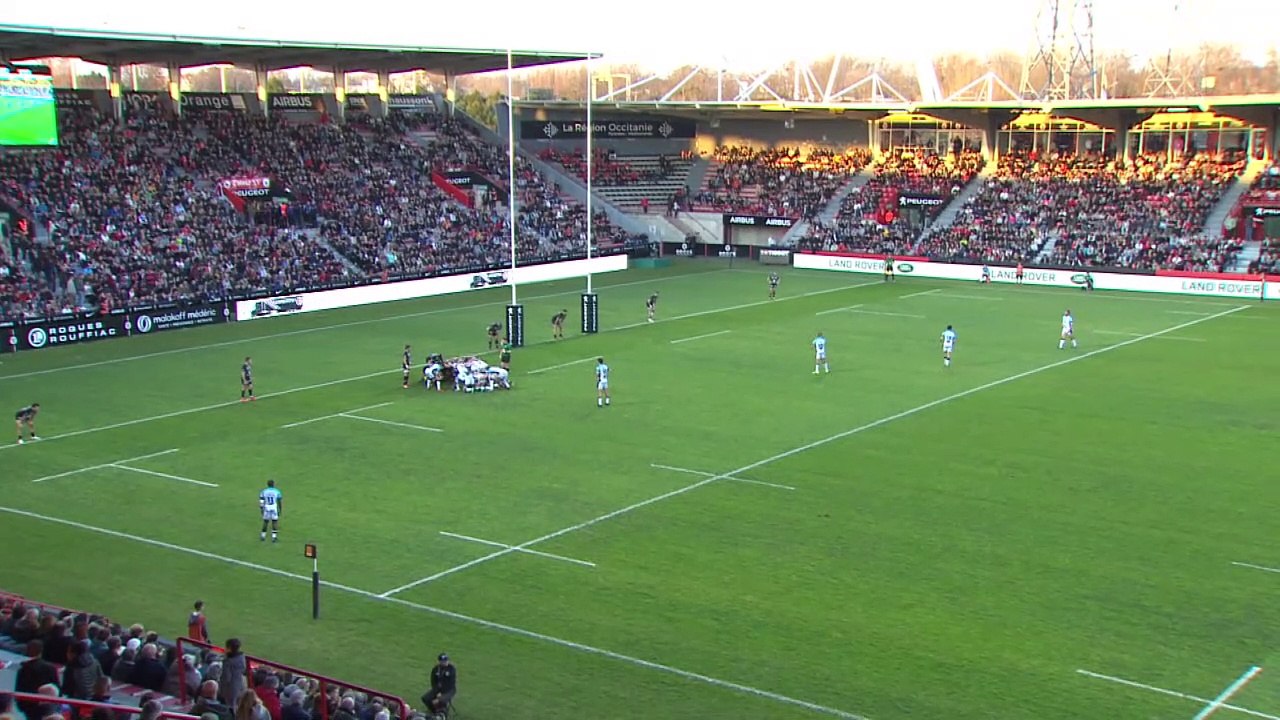 TOP 14 - Essai Jacques DU PLESSIS (MHR) - Toulouse - Montpellier - J17 - Saison 2018/2019