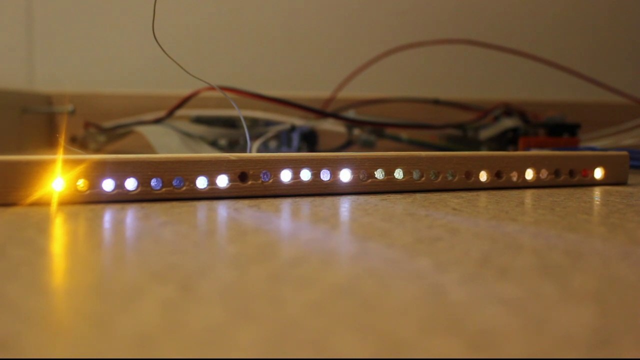 Sternenhimmel - Funktion der LED-Leiste für die Sternenbeleuchtung