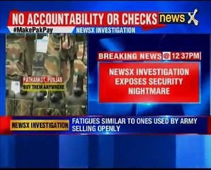 Pathankot Attack: Fatigues similar to ones used by Army selling openly for Rs.20