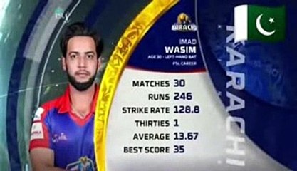 Karachi kings vs islamabad united match highlights 2019 PSL 4