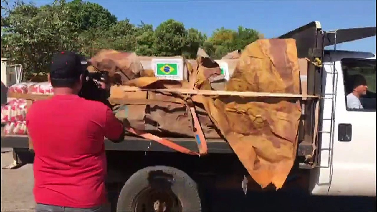 Guaidó: Erste Hilfslieferung aus Brasilien erreicht Venezuela