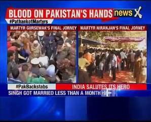 Pathankot Terrorist Attack: Mortal remains of Martyr Garud Commando Gursevak