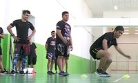 Atlet Wushu Jalani Tes Fisik Sebelum Masuk Pelatnas