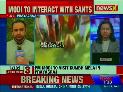 PM Modi in Prayagraj: PM Narendra Modi to Take Dip in Sangam River during Kumbh Mela 2019