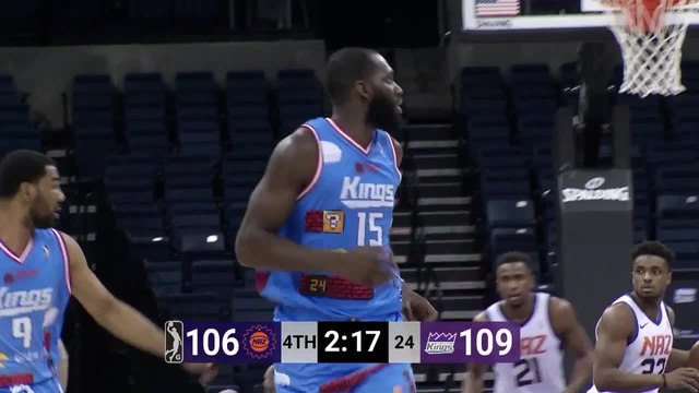 Daniel Ochefu Posts Career-High 26 PTS & 17 REB In Stockton Kings Win