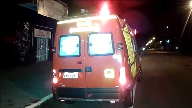 Ciclista fica ferido após colisão com carro