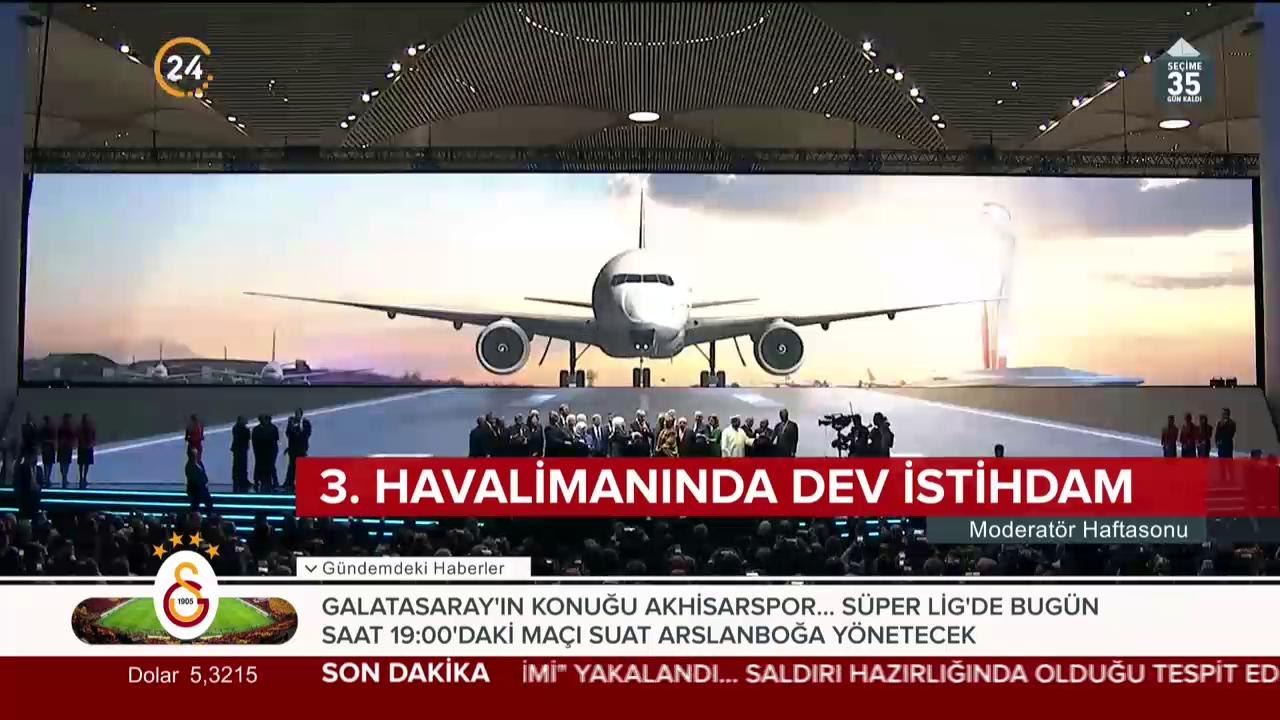 3. Havalimanı'nda dev istihdam