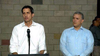 Guaidó planteará a países "todas las opciones" para liberar a Venezuela