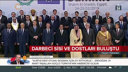 Darbeci Sisi ve dostları bir araya geldi