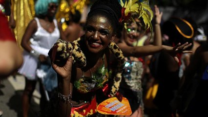 Já é Carnaval nas ruas do Rio de Janeiro