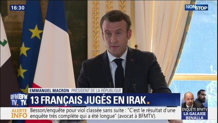 Download Video: Jihadistes français transférés en Irak: Macron refuse de confirmer leur identité