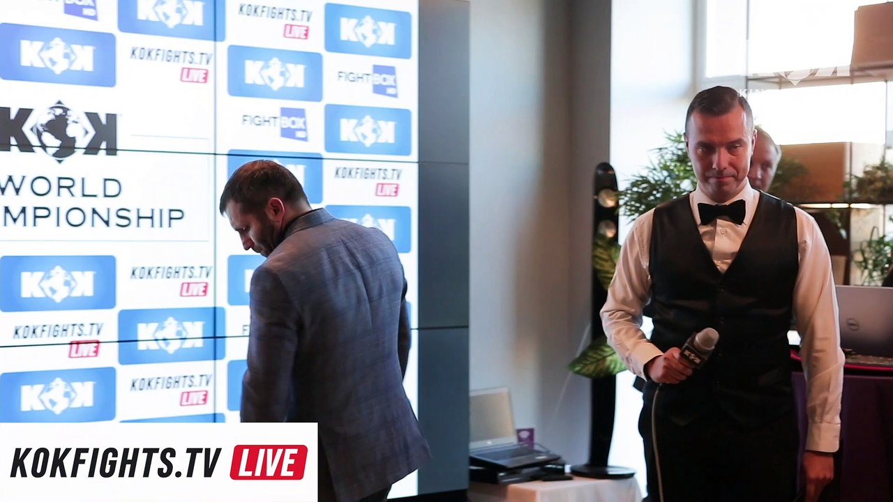 KOK FIGHT SERIES 23.02.2019  IN RIGA Press Conference ❗️