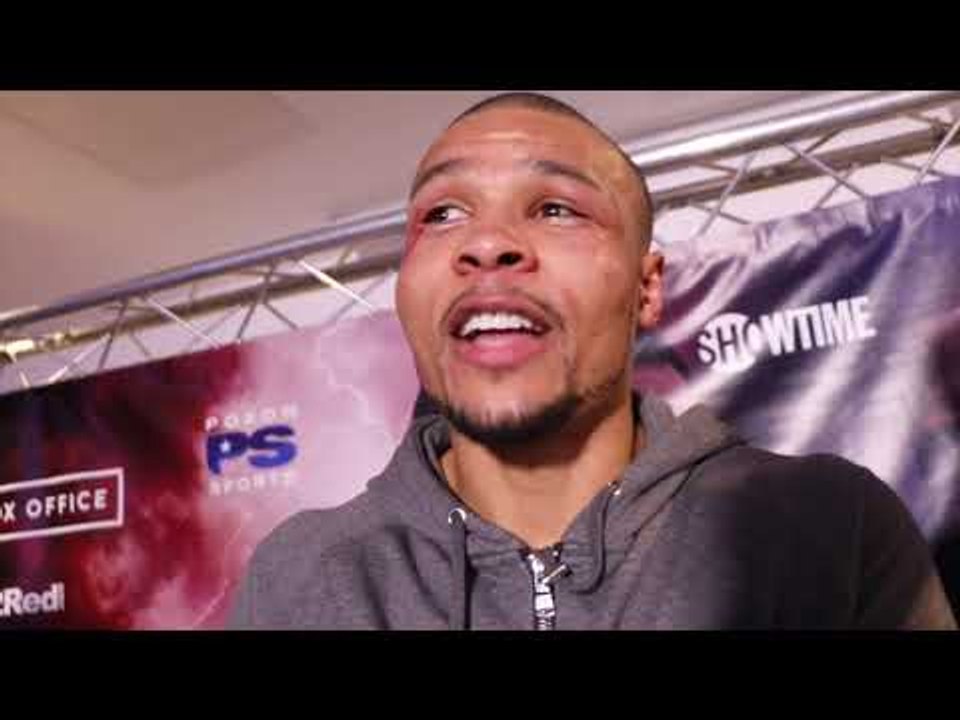 CHRIS EUBANK JR REACTS TO WIN OVER JAMES DeGALE, & TALKS GEORGE GROVES & BILLY JOE SAUNDERS TWEET