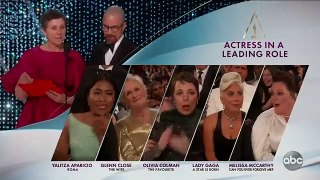Olivia Colman Accepts the Oscar for Lead Actress