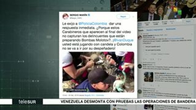 Condenan colombianos complicidad de gobierno en plan golpista a Vzla.