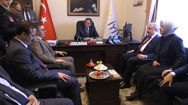 TBMM Başkan adayı Şentop, İYİ Parti'yi ziyaret etti (2) - TBMM