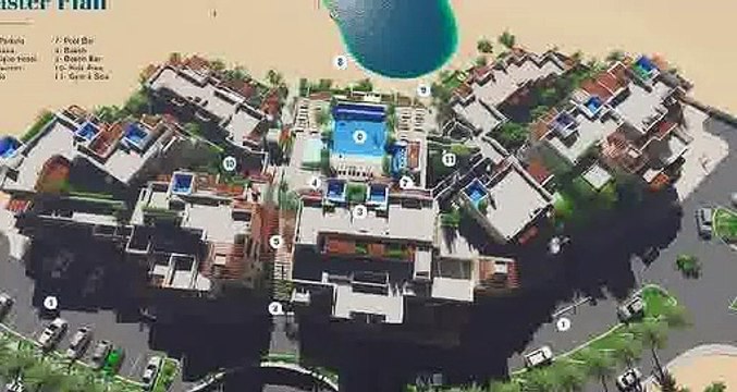 Ground For Sale with Garden Pool in Creek El Gouna Fully Furnished