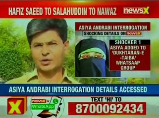 Download Video: Asiya's terror push in J NewsX accesses exclusive interrogation details