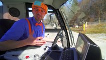 Blippi Explores a Snow Groomer - Educational Videos for Toddlers about Seasons