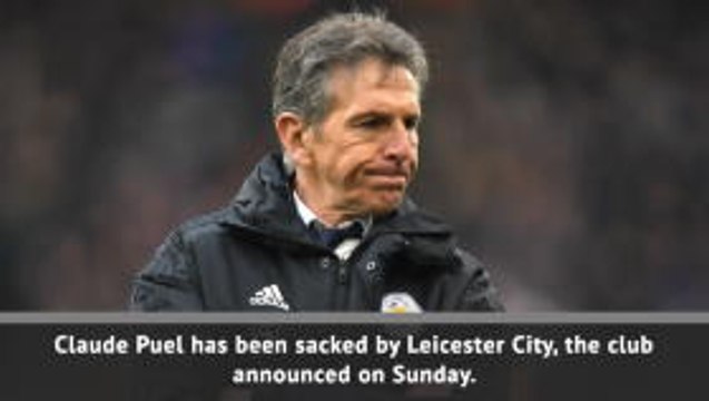 Claude Puel sacked by Leicester City