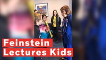 Dianne Feinstein Tells Children There Is No Way To Pay for Green New Deal
