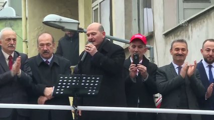 Soylu: 'Bu milleti terbiye etmek istediler' - TRABZON