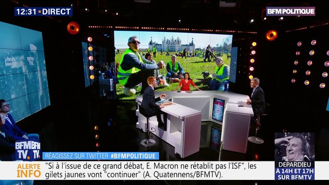 Politiques au quotidien: Si les gilets jaunes décident de faire une liste aux Européennes, c'est leur affaire