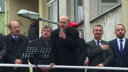 Soylu: 'Aylardan beri teröristlerin cenazelerine gitmek istiyorlar, hadi gidin de görelim' - TRABZON