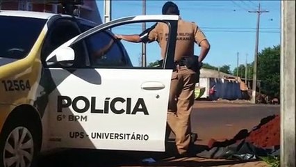 PM é chamada após homem tentar atropelar mulher