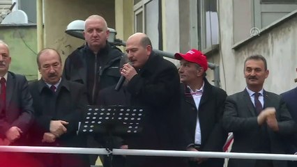 Soylu: 'Milletimizin karşısında bir şey söylerken, arka kapıda terör örgütleriyle pazarlık yapmıyoruz' - TRABZON