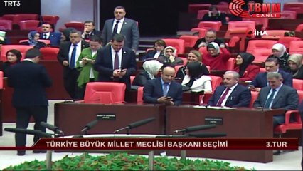 TBMM Başkanlık yarışında üçüncü tur oylamaya geçildi