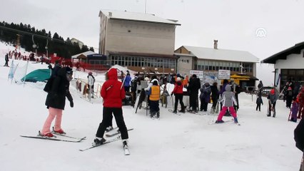 Uludağ'da hafta sonu hareketliliği - BURSA