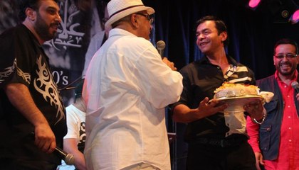 شاهدوا رقص وغناء نجوم التسعينيات في عيد ميلاد علاء عبد الخالق