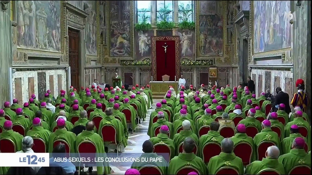 Abus sexuels : les conclusions du Pape