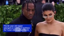 Travis Scott Buys Diamond Necklace For 1 Year Old Stormi