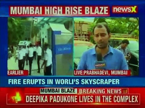 Fire at Mumbai's Prabhadevi; firefighting operations underway