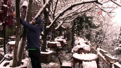 Pierre Loti Tepesinde Kar Manzaraları