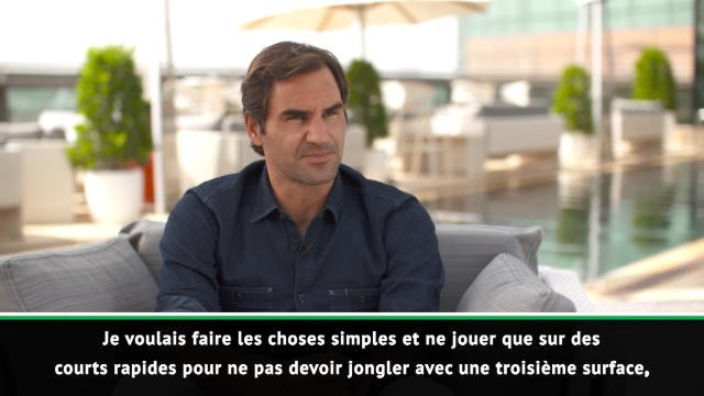 Dubaï - Federer : Je suis heureux de rejouer bientôt sur terre battue